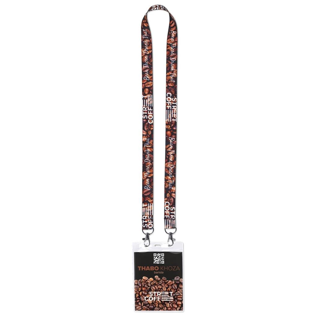Garros Double-Sided Sublimation Satin Lanyard - Lanyards,Lanyards,Custom Lanyards Wrist Straps and Keyholders,Custom Keyholders