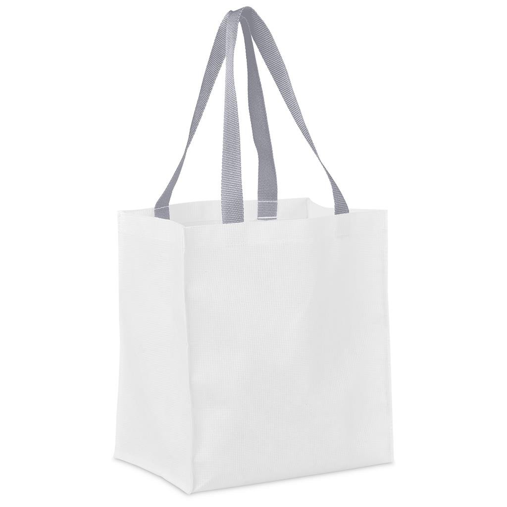Custom Gateway Recycled PET Stitch-Bond Shopper GREY - and Tote Bags,Custom Bags