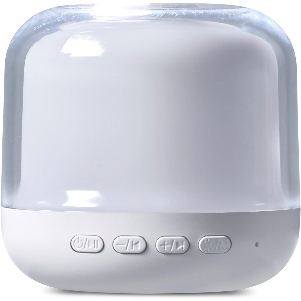 Genoa Bluetooth Speaker & Night Light Solid White / SW