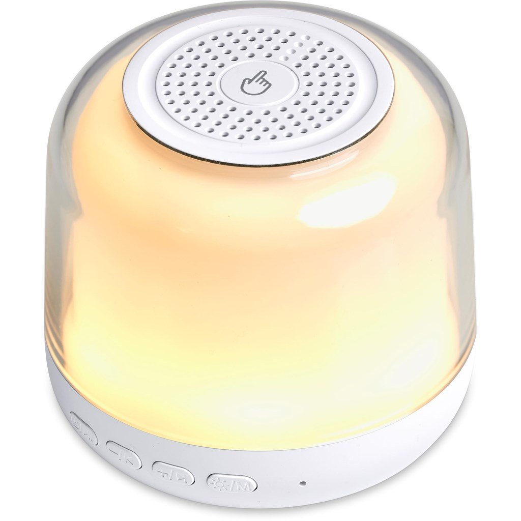 Genoa Bluetooth Speaker & Night Light Solid White / SW