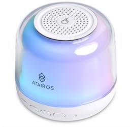 Genoa Bluetooth Speaker & Night Light Solid White / SW
