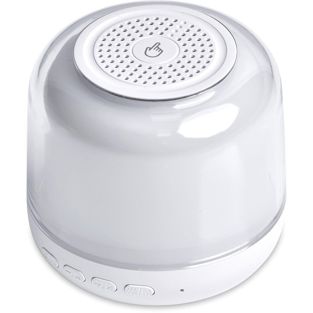 Genoa Bluetooth Speaker & Night Light Solid White / SW
