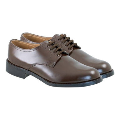 Genuine Standard Certified Parabellum Officers Shoes Brown