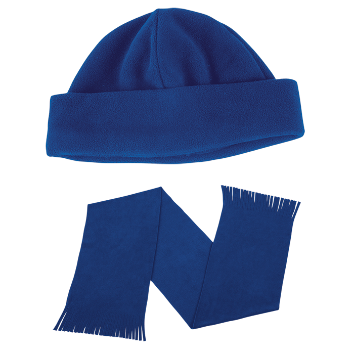 Glacier Scarf and Beanie Set Royal / STD / Regular - Winter Range