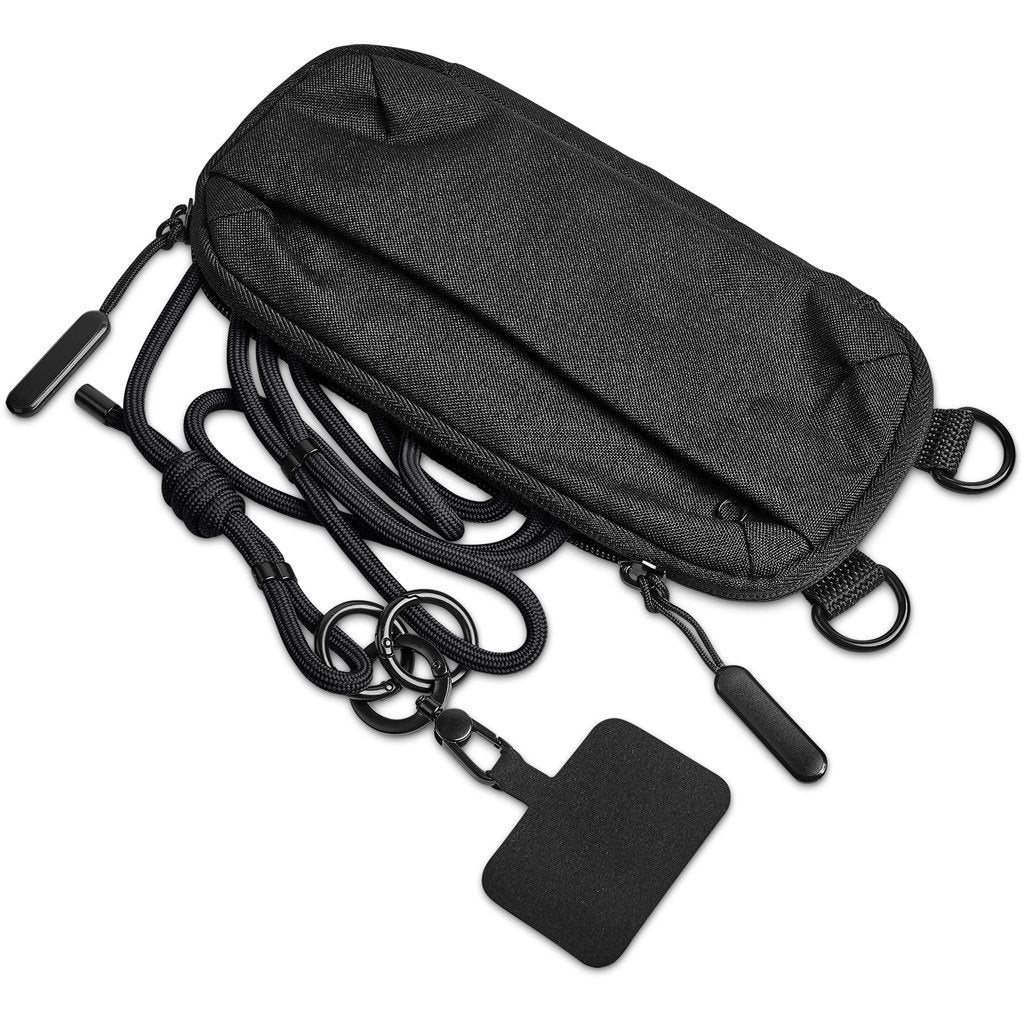 Glam Recycled PET Crossbody Bag & Phone Strap - and Waist Bags,Lanyards,Lanyards