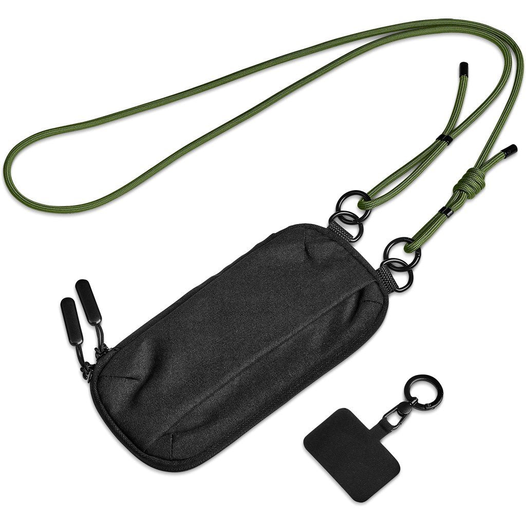 Glam Recycled PET Crossbody Bag & Phone Strap - and Waist Bags,Lanyards,Lanyards