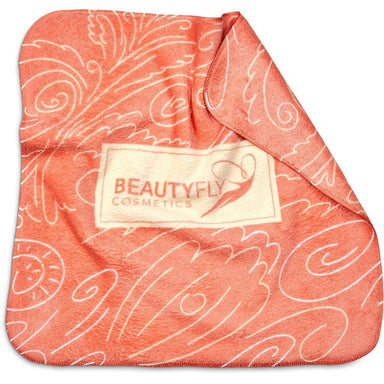 Custom Glamour Makeup Remover Cloth - Double-Sided Branding SOLID WHITE - Personal Care and Pamper Gifts,Custom Gifts