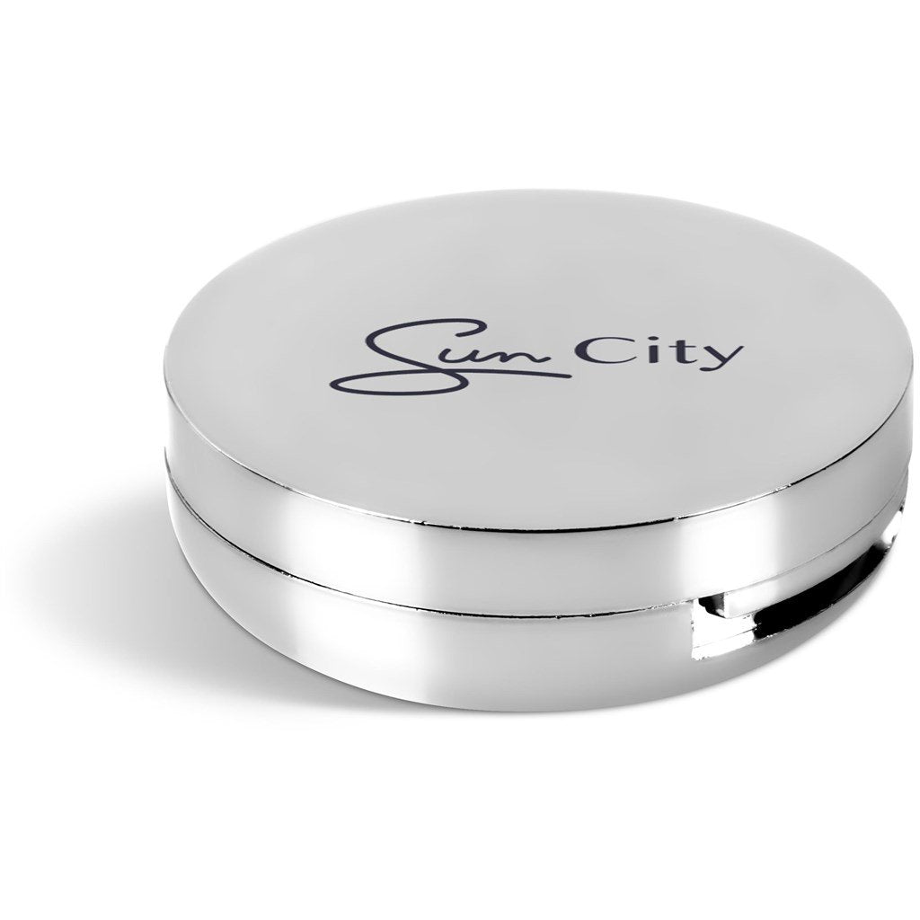 Glamourette Mirror & Lip Balm Silver / S