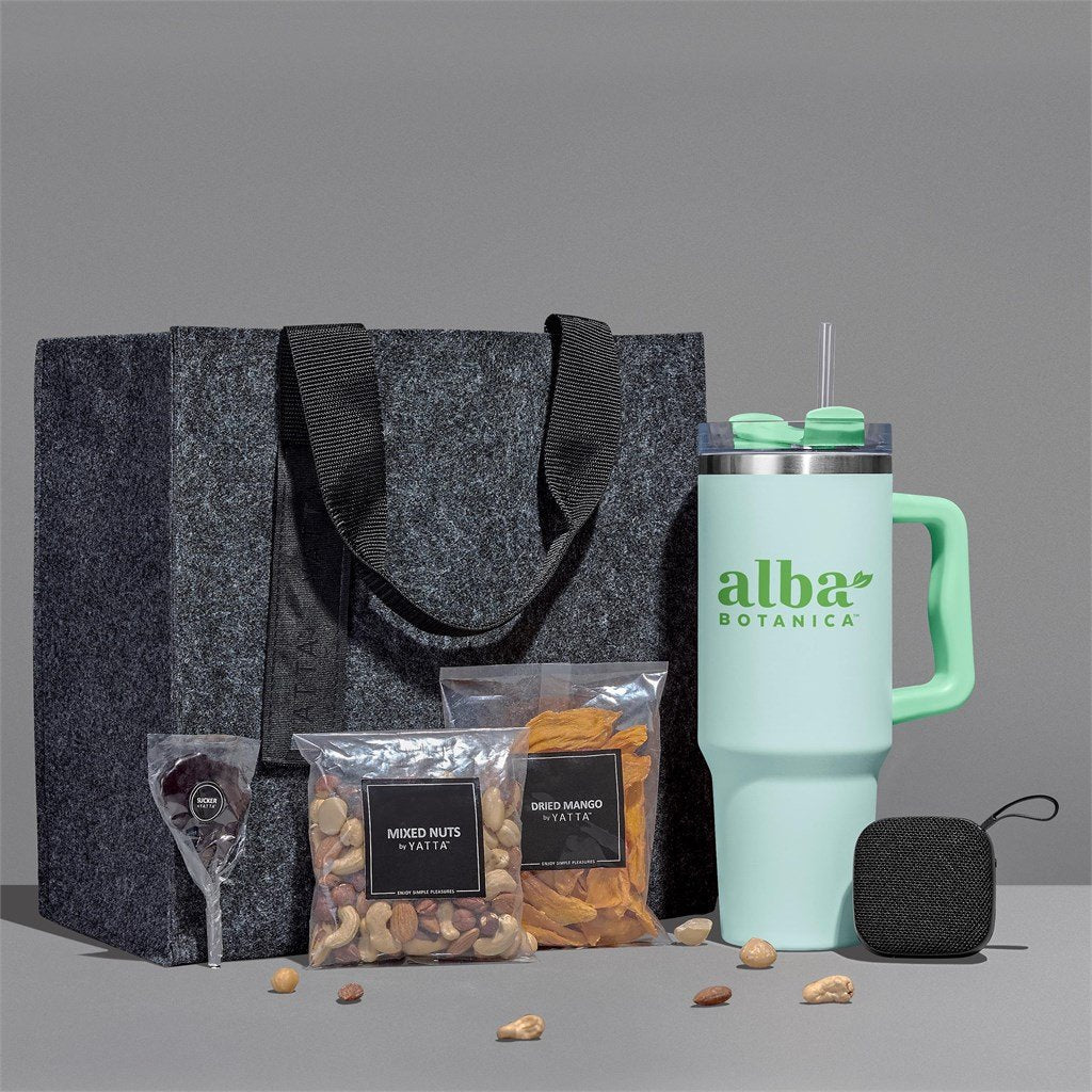 Graceful Goodies Hamper LIGHT GREEN - Unisex Hampers,Tech Hampers