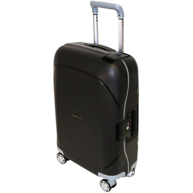 Guardian 55cm Hard Case 8 Wheel Spinner | Black-Suitcases