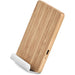 Hakka Bamboo & Recycled Aluminium Wireless Charging Phone Stand NATURAL - Chargers,Bamboo Products,Technology