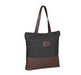 Hamilton Canvas Tote Charcoal / C - Shopping Totes