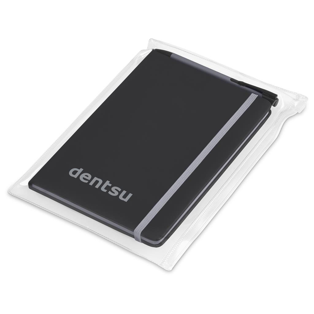 Harrison Notebook & Pen Set GREY - Sets,Notebook Sets