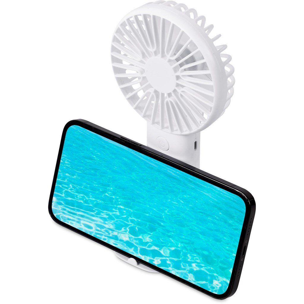 Heatwave Mini USB Fan SOLID WHITE - Desktop Mobile Accessories,Tech Savvy Ideas,Ideas for Summer,Tech Accessories