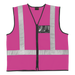 Highway Waistcoat Hot Pink / SML / Regular - High Visibility