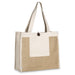 Hikari Jute & Cotton Tote Bag Natural / NT - Shopping Totes