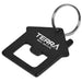 Homestead Bottle Opener Keyholder BLACK - Keyholders,Keyholders