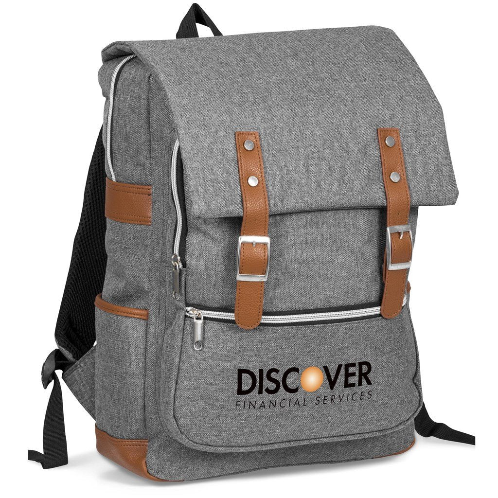 Hudson Laptop Backpack Grey / GY - Backpacks