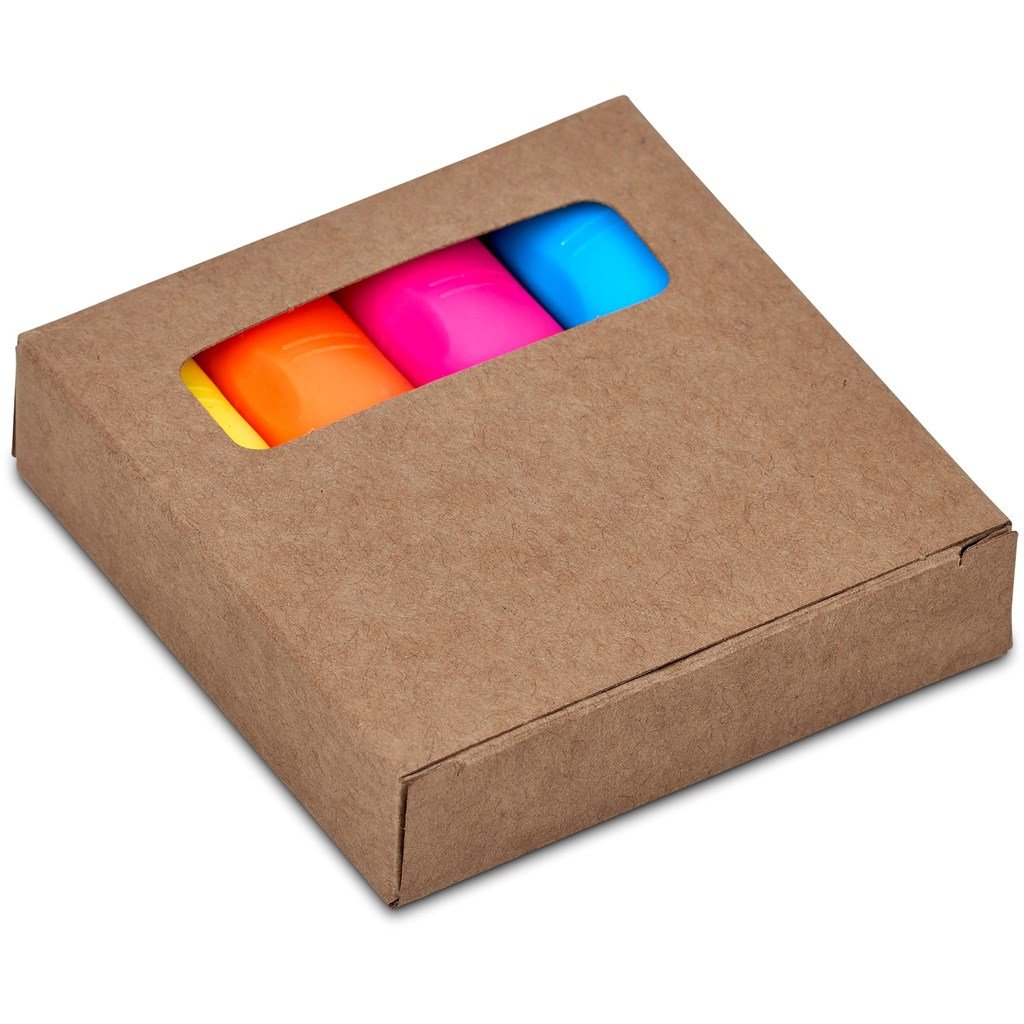 Idillio Highlighter Set NATURAL - Highlighters,Stationery,Ideas for School,Ideas Work