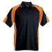 Impact Golfer Black/Orange/White / SML / Regular - Golf Shirts