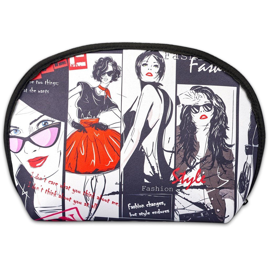 Custom Isabella Neoprene Maxi Cosmetic Bag - Toiletry and Bags,Custom Bags