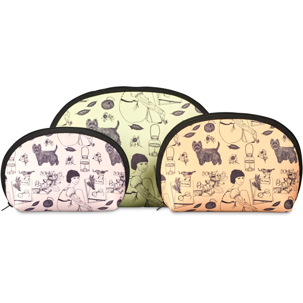 Custom Isabella Neoprene Midi Cosmetic Bag - Toiletry and Bags,Custom Bags