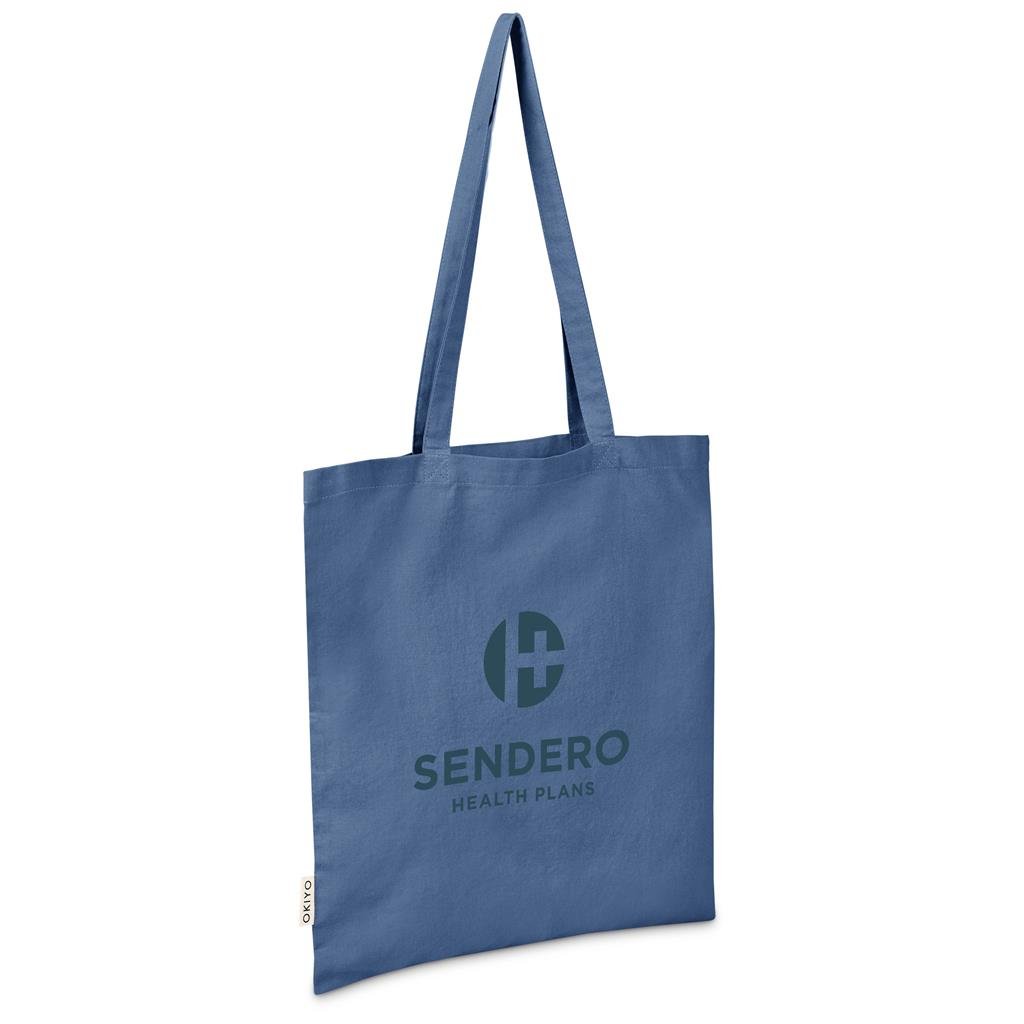 Ito Recycled Coloured Cotton Shopper NEW BLUE - Eco-Friendly Bags,Shoppers and Totes,Cotton Products,Bags,Bags