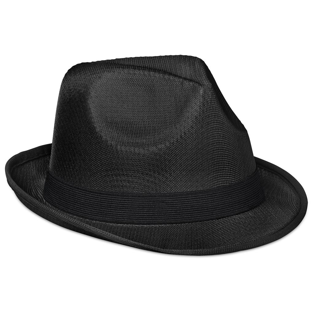 Jackson Fedora Hat BLACK - Hats