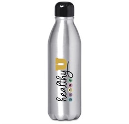 Jet Recycled Aluminium Water Bottle – 750ml Black / BL