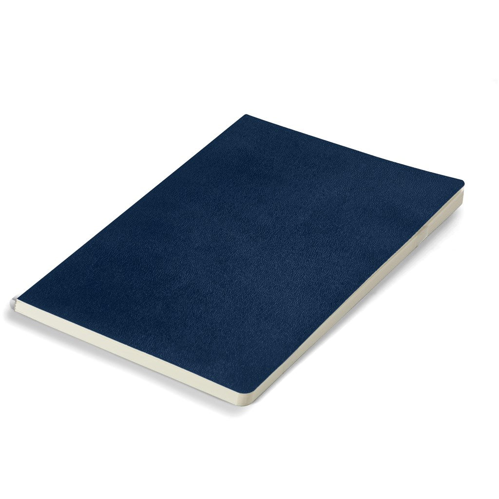 Navy notebook closed from Custom Brands