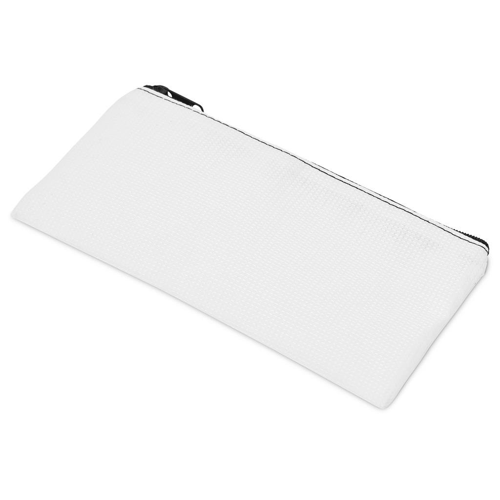 Custom Junior Recycled PET Stitch-Bond Pencil Case BLACK - Stationery,Custom School Accessories,Custom Accessories