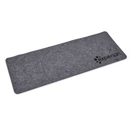 Kaiyo Recycled PET Felt Desk Mat Grey / GY