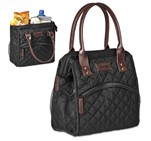 Kate Quilted 12-Can Lunch Cooler Black / BL