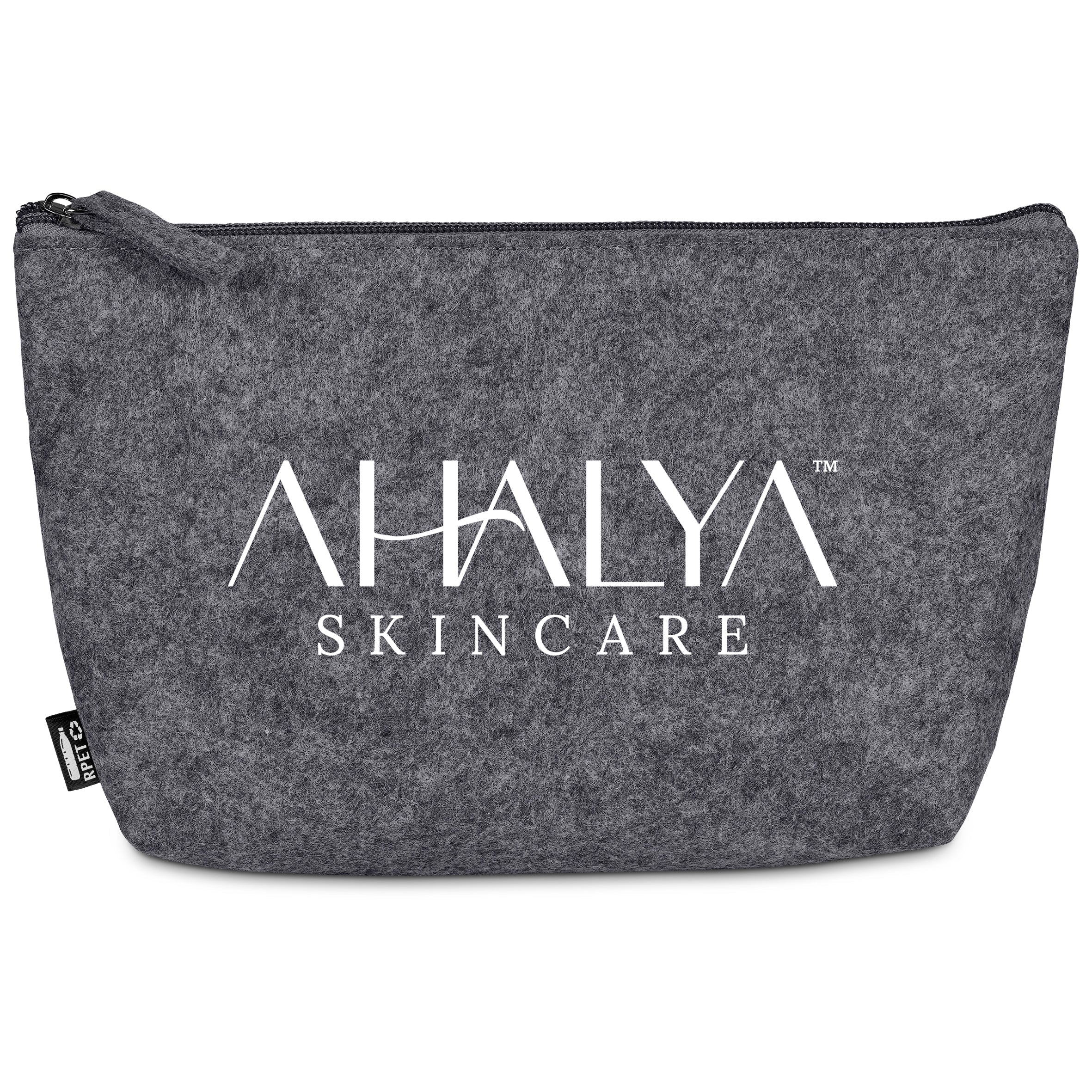 Kesho Recycled PET Felt Accessory Bag Grey / GY