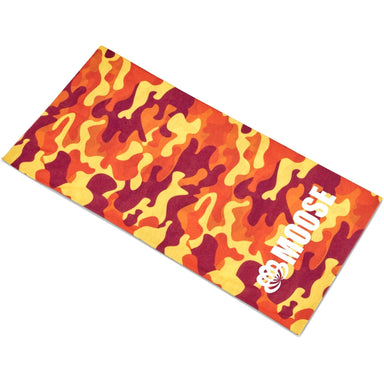 Kids Camouflage Flexible Tube Bandana-Bandanas-Orange-O