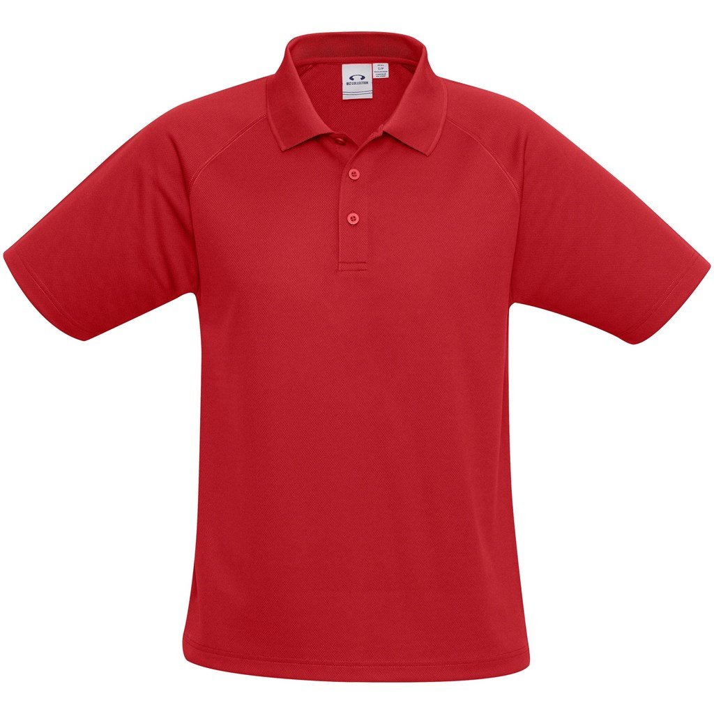 Kids Sprint Golf Shirt - Navy 6 / Red / R - Shirts & Tops