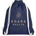 Kinchaku Recycled Canvas Drawstring Bag NAVY - Bags,Eco-Friendly Bags,Cotton Products,Bags,Recycled Bags