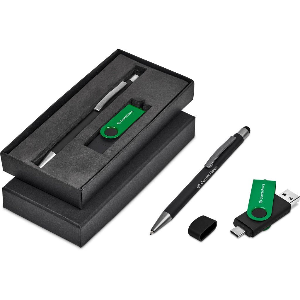 Kitling Gift Set - 8GB / GREEN - Mobile Tech Sets