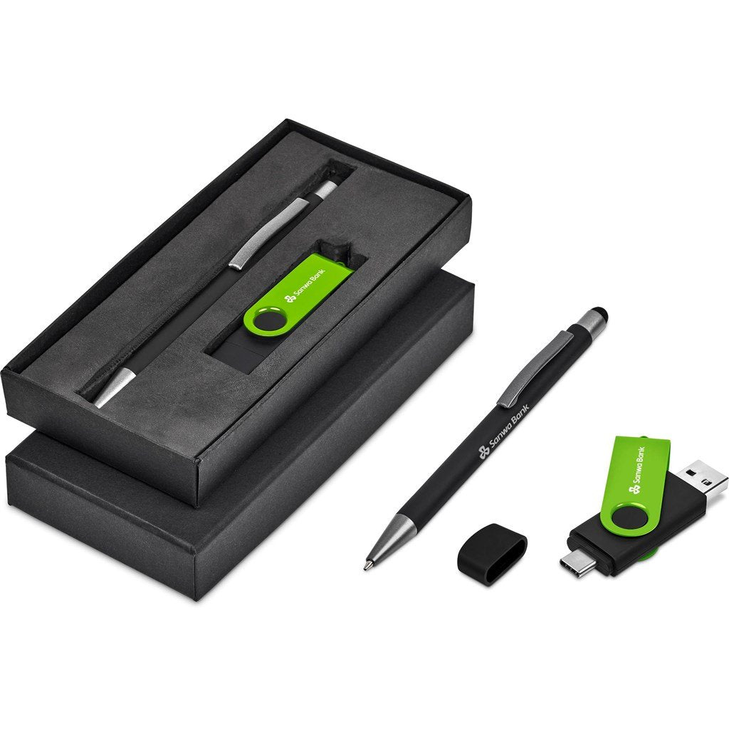 Kitling Gift Set - 8GB / LIME - Mobile Tech Sets