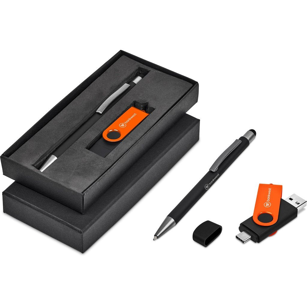 Kitling Gift Set - 8GB / ORANGE - Mobile Tech Sets
