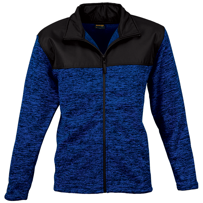 Knox Jacket (KNO-JAC) Royal Melange/Black / XL / Last Buy - Fleece Tops