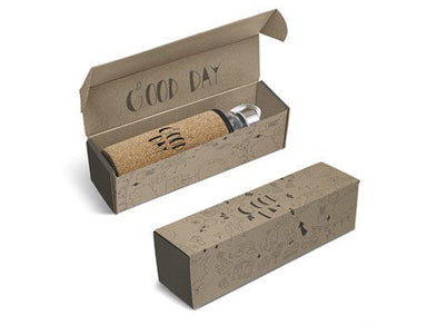 Kork Bottle in Bianca Custom Gift Box-Natural-NT