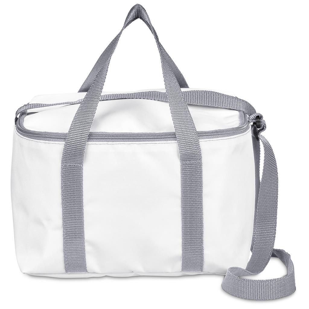 Custom Kruger Polyester 12-Can Cooler GREY - Coolers and Lunchware,Custom Lunchware