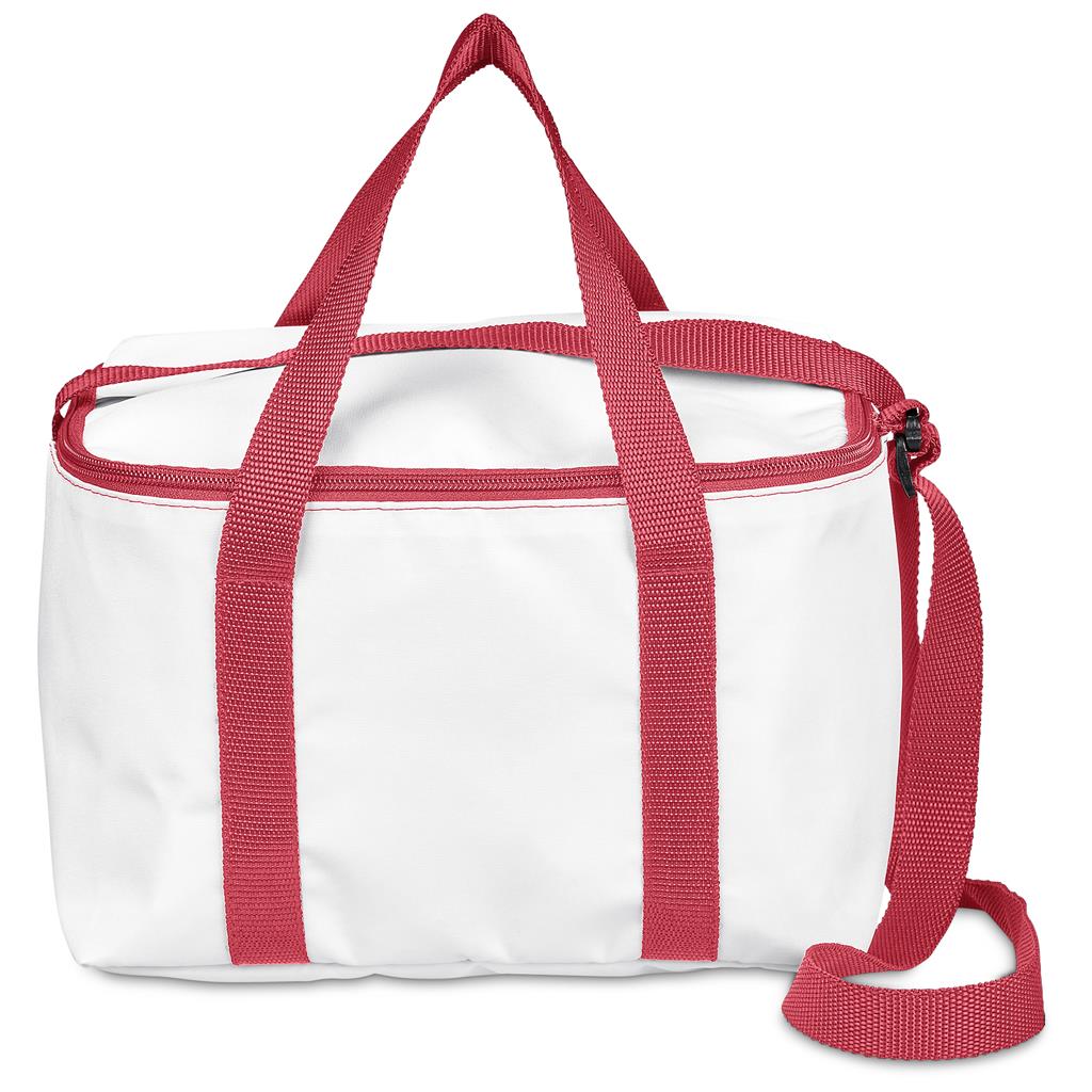 Custom Kruger Polyester 12-Can Cooler RED - Coolers and Lunchware,Custom Lunchware