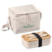Kura Cotton & Wheat Straw Lunch Set Natural / NT