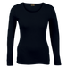 Ladies 145g Long sleeve T-shirt (LTSL145B) Black / XS / Regular - T-Shirts