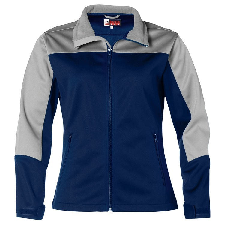 Ladies Attica Softshell Jacket - Navy Only-2XL-Navy-N