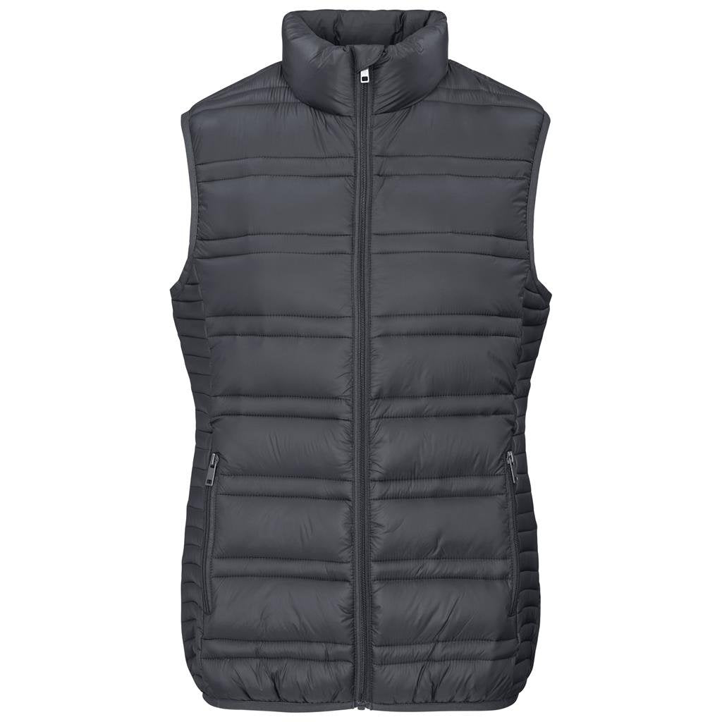 Ladies Aurora Bodywarmer S / GREY - Bodywarmers,New Clothing 2025