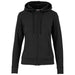 Ladies Bravo Hooded Sweater-L-Black-BL