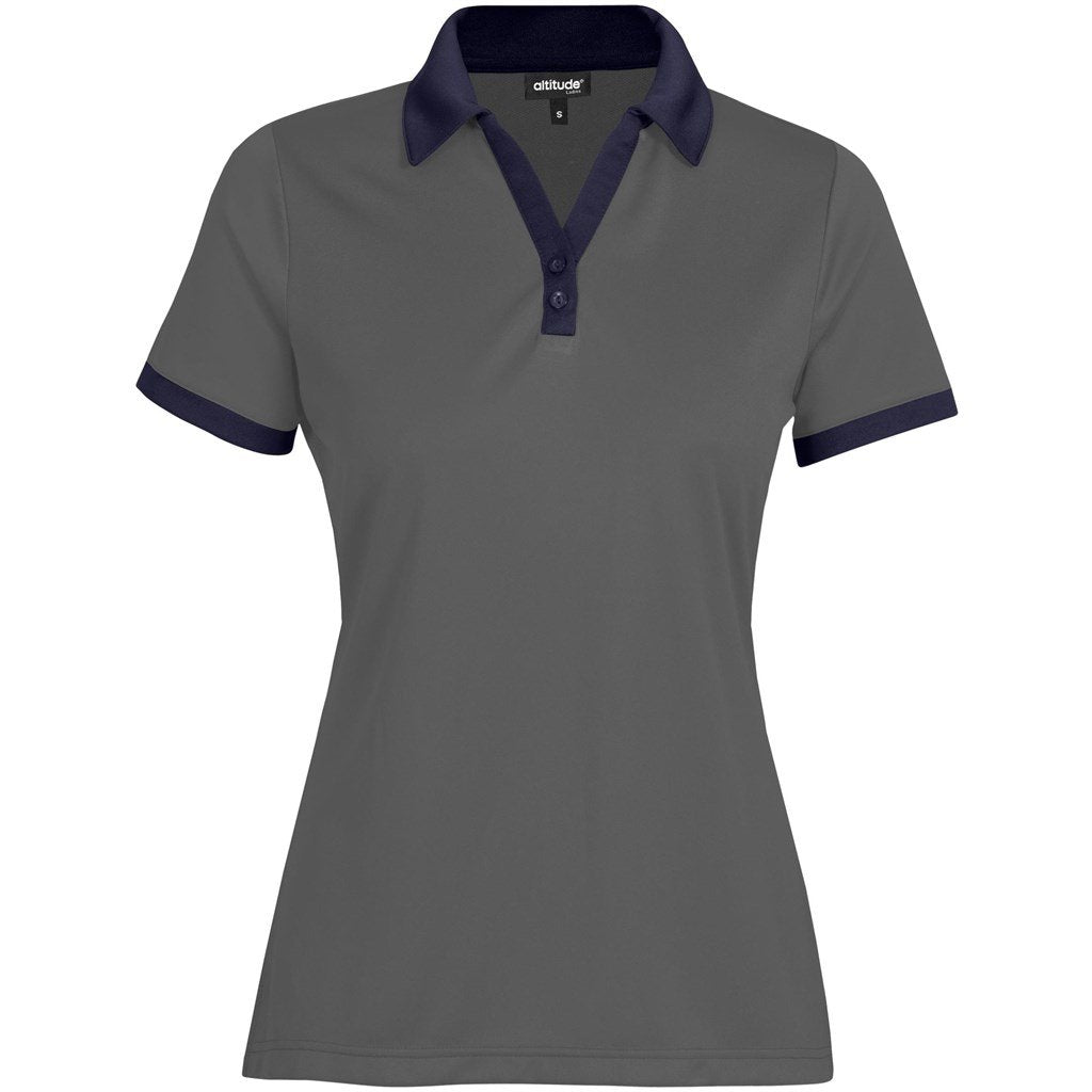 Ladies Bridgewater Golf Shirt - Black